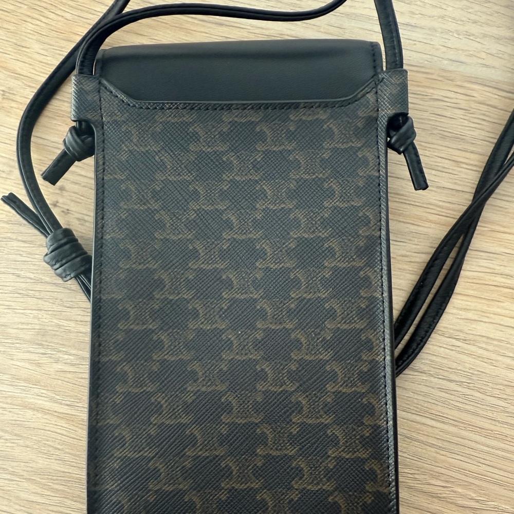CELINE Phone Pouch with Strap NEW - Picture 4 of 6